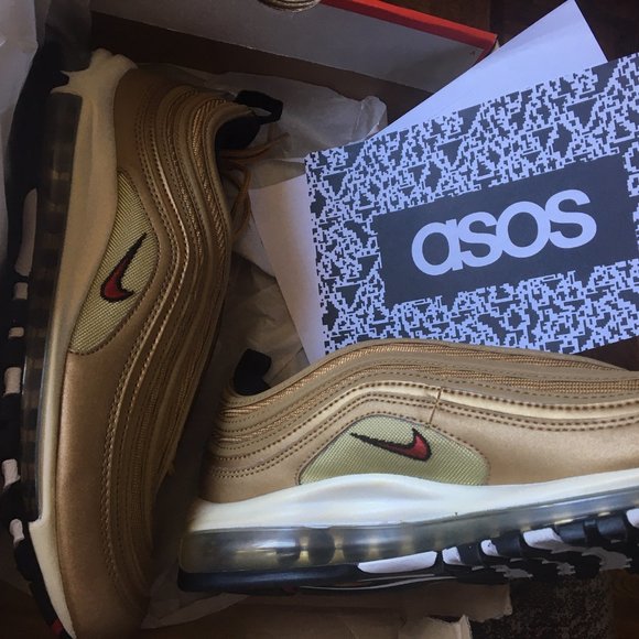 NWT / In Box Air Max 97 OG Gold Size 9.5 - Picture 2 of 7